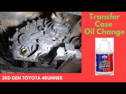 Transfer Case Gear Oil Change - Toyota 4Runner