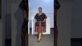 Gorgeous and elegant batiki min boubou dress #zamakalefashion #latestafricaprint #fashion