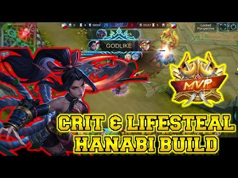 Hanabi Mobile Legends | Crit & Lifesteal Set-up | BernStone