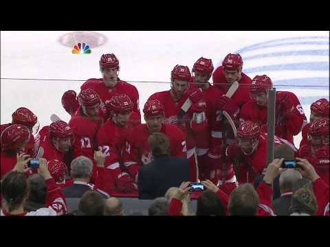 Chris Stewart goal Feb 13 2013 St. Louis Blues vs Detroit Red Wings NHL Hockey