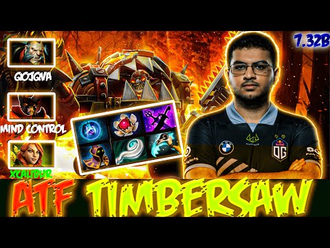 Ammar TIMBERSAW vs Mindcontrol, Qojqva and xcalibur | Dota 2 Pro Highlights 7.32b