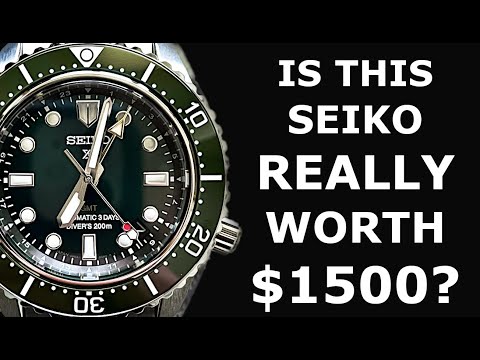 Should you spend $1500 on a Seiko?  Prospex GMT honest REVIEW...