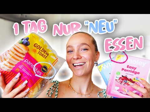 1 TAG nur NEU essen! 🍦🍫| CARAMELLA