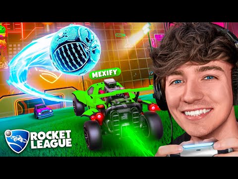 WE'RE GRINDING HEATSEEKER MODE WITH A CHAIR?! 🤯 | Rocket League