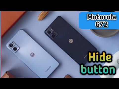 How To Hide Navigation Button In Motorola G72, Hide Back Button Setting In Motorola G72,