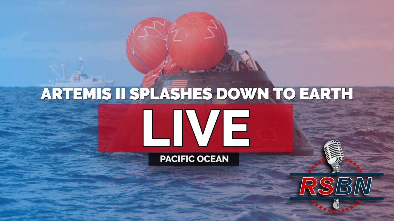 LIVE: The Artemis II Splashes Down to Earth in the Pacific - 04/10/26