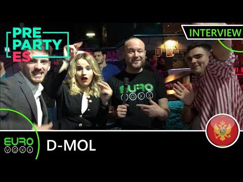 MONTENEGRO EUROVISION 2019: D-Mol - 'Heaven' (INTERVIEW) | ES Pre-Party Madrid 2019