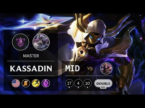 Kassadin Mid vs LeBlanc - NA Master Patch 9.6