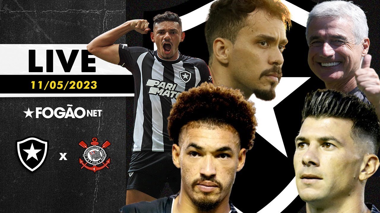 LIVE | Pré-jogo de Botafogo x Corinthians pela quinta rodada do Brasileirão