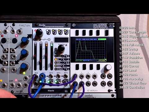 Klavis Quadigy as an expressive ADSR