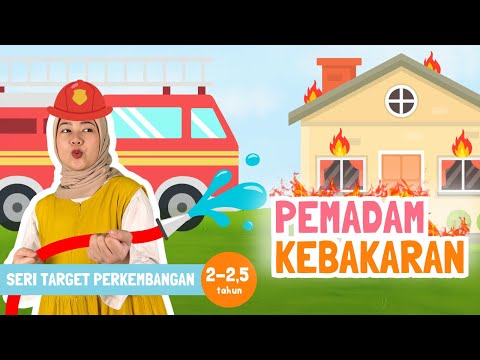 PEMADAM KEBAKARAN | Bermain sambil Belajar Mengenal Berbagai Profesi