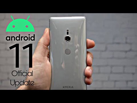 Sony Xperia XZ2 Official Android 11 Update