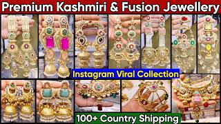 Premium Kashmiri Earrings & Fusion Jewellery Collection 2026 | Exclusive Bridal Jewellery in Delhi