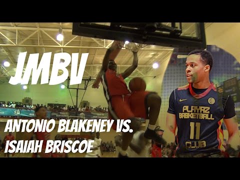 Isaiah Briscoe Vs. Antonio Blakeney Part 2 at 2014 Nike Peach Jam! Battle for #1