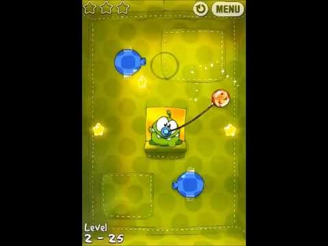 Cut the Rope Fabric Box Level 25 (3 Stars)