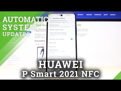 How to Enable Automatic Updates in HUAWEI P Smart 2021 NFC – Overnight System Update