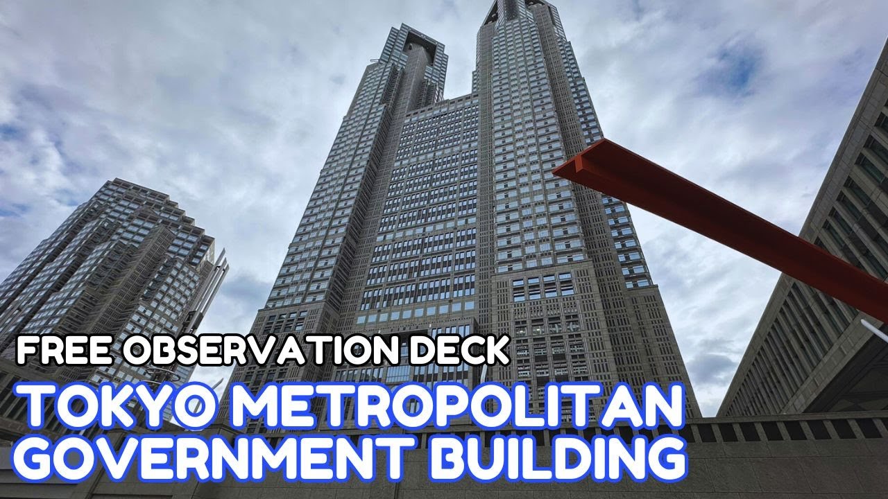 I Found The Best FREE Observation Deck in Japan | Tokyo Metropolitan Government Building