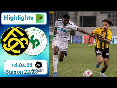 Highlights: FC Schaffhausen vs Yverdon - Sport FC (14.04.2023)
