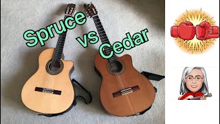 Video thumbnail for Solid Spruce vs Solid Cedar: Ramirez CUT/4, Ramirez 2CWE by Fret Frontier