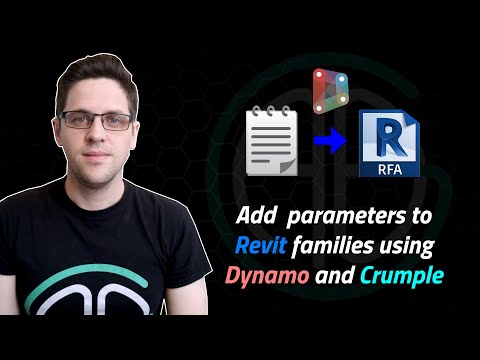Add parameters to Revit families using Dynamo (and Crumple)!