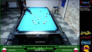 HANDICAP STANDARD - Formuła B135 - Julia Babica vs Piotr Oleszczuk - 1/8 Finału
