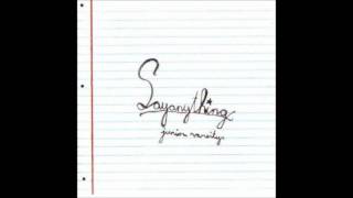 Say Anything - High School Low