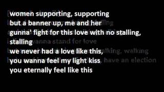 Falling In Love - Ironic ft Jessica Lowndes Lyrics On Screen