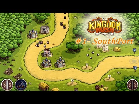 Kingdom Rush Level 1 - The Southport [Hard Mode]