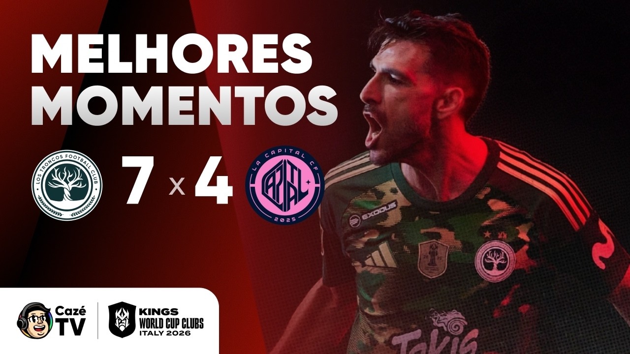 MELHORES MOMENTOS: LOS TRONKOS 7 X 4 LA CAPITAL | COPA DO MUNDO DE CLUBES KINGS LEAGUE | 2ª RODADA