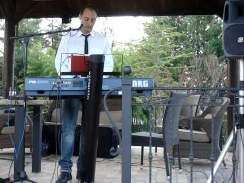 Musica per matrimonio roma, musica matrimoni roma, Lino canta She a Tenuta Alfei Sant'Angelo Romano