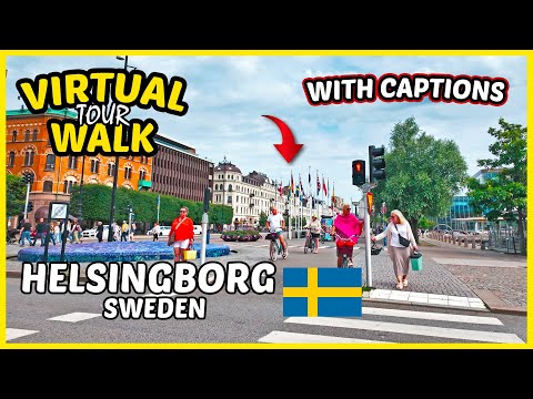 Walking Through Helsingborg 🇸🇪 | Sweden City Walk
