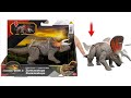 Jurassic World Rebirth Strike Attack Dinosaur Action Figure Zuniceratops 11 99