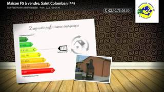preview picture of video 'Maison F5 à vendre, Saint Colomban (44)'