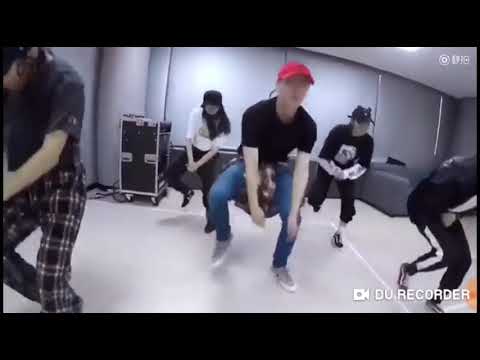 lay zhang dance pratice sheep