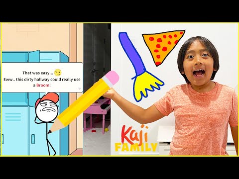 Drawing Story and more fun kids iPad games with Ryan!