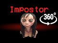 If Momo was the Impostor - Among Us Minecraft 360°