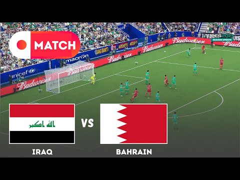 العراق ضد البحرين | مباراة محاكاة كأس العرب 2025 | أسلوب لعب eFootball PES 21