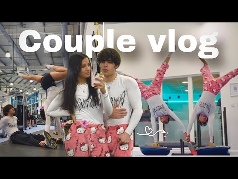 Calisthenics Couple Training Vlog | Our First Vlog Together
