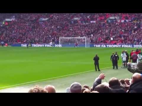 FA TROPHY FINAL- PENS NORTH FERRIBY UTD VS WREXHAM