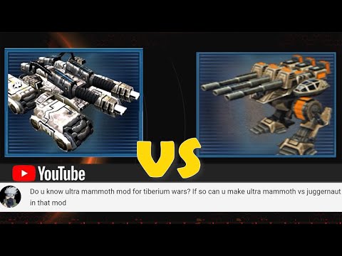 Ultra Mammoth Tank vs GDI Juggernaut