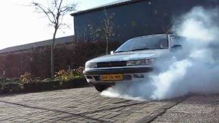 How to do a burnout in a front wheel drive car. Step by Step.
