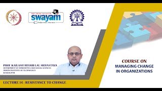 Lecture 14 : Resistance to Change