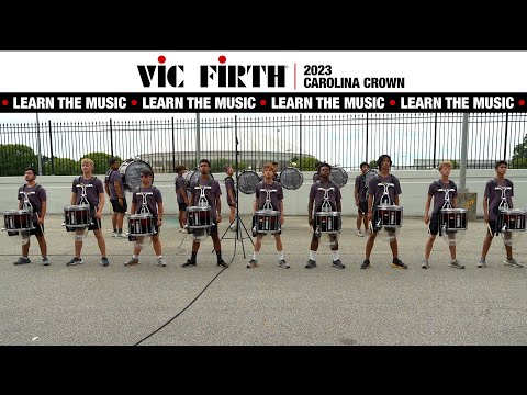 LEARN THE MUSIC | 2023 Carolina Crown Snare Line | Part 2