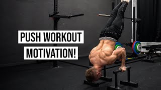 HYBRID CALISTHENICS PUSH TRAINING | MOTIVATION