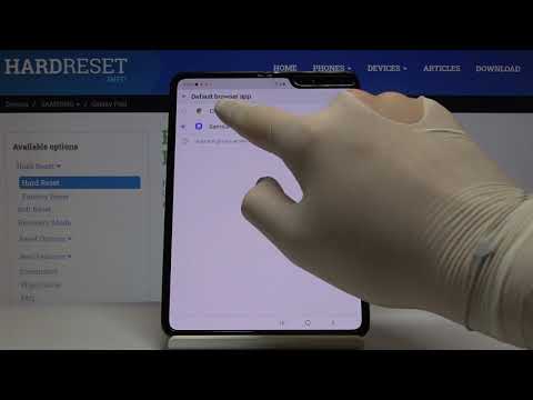 How to Switch Default Apps on SAMSUNG Galaxy Fold – Manage Default Apps