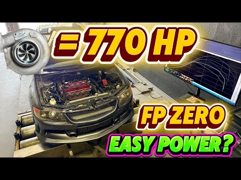 How I Tuned This Evo 9 to 770HP with an FP Zero Turbo – INSANE Power!