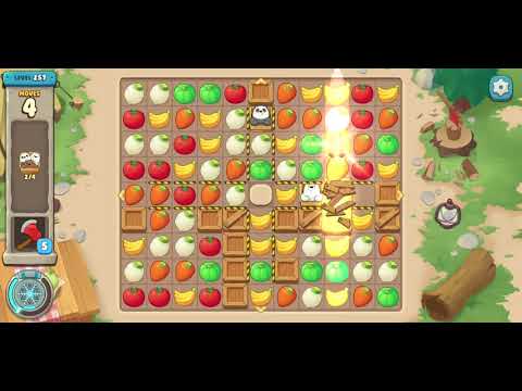 We Bare Bears Match3 Repairs Level 257 - No Boosters