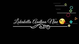 onde Ondu Loka Nine Female Version Lyrics Black Sc