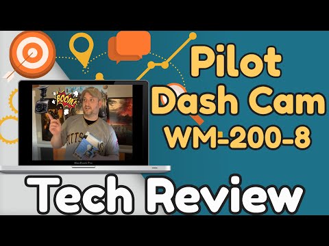 Pilot Dash Cam WM-200-8 720p HD Tech Review! Should You Buy It?