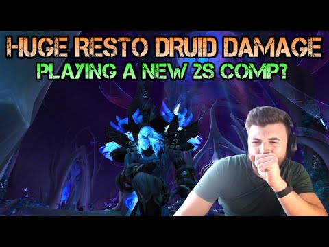 This Resto Druid 2s Comp PUMPS! (2200-2300mmr) - WoW Shadowlands 9.0.5 Rdruid Arena PvP